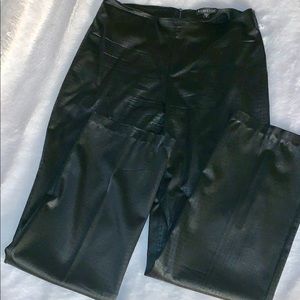 Bebe Snakeskin Print Slacks